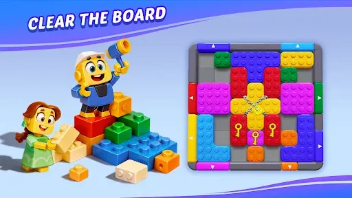 Скриншот 1 — Color Block: Jam Puzzle 3D