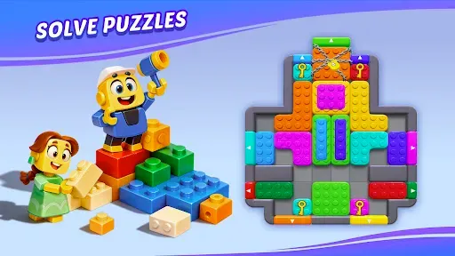 Скриншот 2 — Color Block: Jam Puzzle 3D