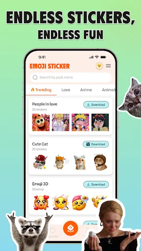 Скриншот 2 — Emoji Maker: DIY sticker maker