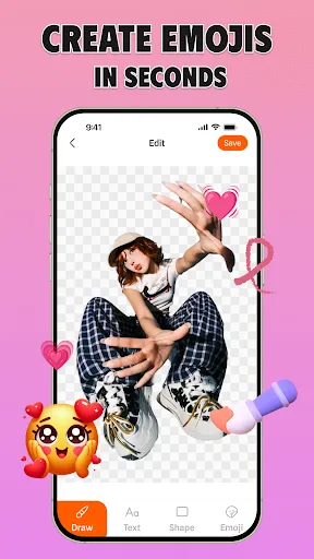 Скриншот 3 — Emoji Maker: DIY sticker maker