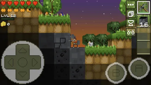 Скриншот 1 — LostMiner: Build & Craft Game