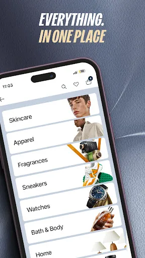 Скриншот 3 — Nykaa Man - Men's Shopping App