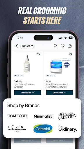 Скриншот 4 — Nykaa Man - Men's Shopping App