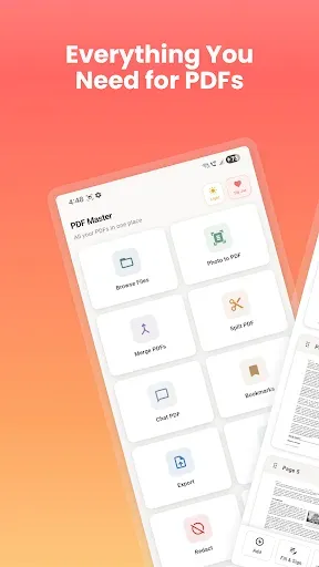 Скриншот 1 — myPDF - Offline Scanner & Edit