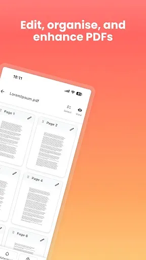 Скриншот 2 — myPDF - Offline Scanner & Edit