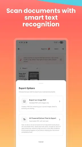 Скриншот 3 — myPDF - Offline Scanner & Edit