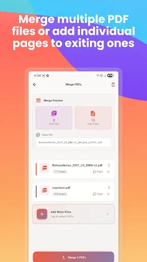 Скриншот 4 — myPDF - Offline Scanner & Edit