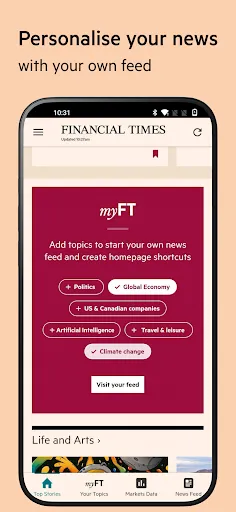 Скриншот 3 — Financial Times: Business News