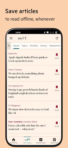 Скриншот 7 — Financial Times: Business News