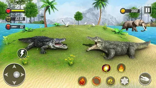 Скриншот 5 — Crocodile Games 3D Animal Sim