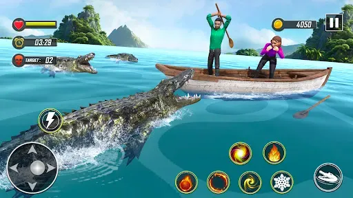 Скриншот 6 — Crocodile Games 3D Animal Sim