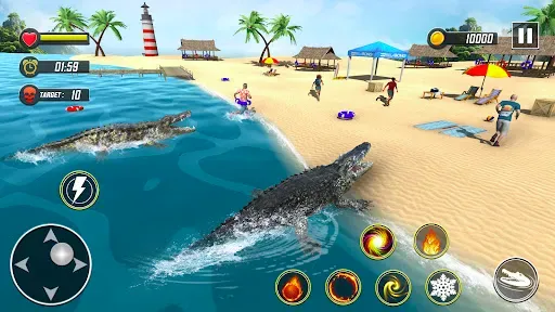 Скриншот 7 — Crocodile Games 3D Animal Sim