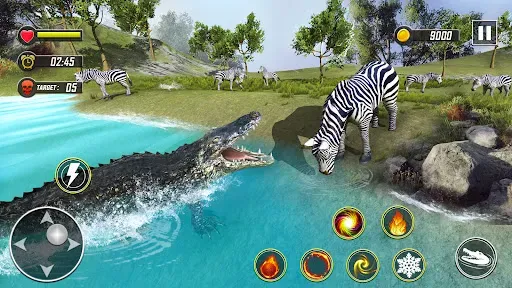Скриншот 8 — Crocodile Games 3D Animal Sim