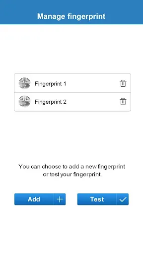Скриншот 3 — Fingerprint Card Manager