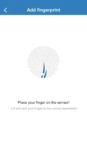 Скриншот 4 — Fingerprint Card Manager