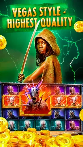 Скриншот 1 — The Walking Dead Casino Slots