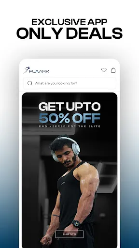 Скриншот 5 — Fuaark - Gym Wear Shopping App