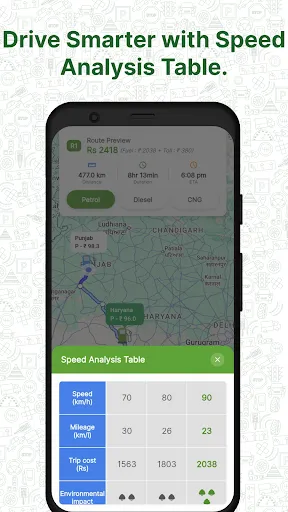 Скриншот 3 — FUELabc Map - Save Fuel
