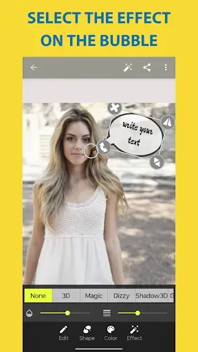 Скриншот 3 — Photo Talks: Meme Text Bubbles