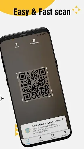 Скриншот 1 — Full QR Scanner