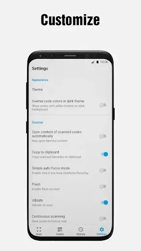 Скриншот 2 — Full QR Scanner