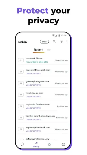 Скриншот 2 — Wize AdBlock VPN