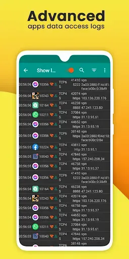Скриншот 4 — DataGuard No Root Firewall, In