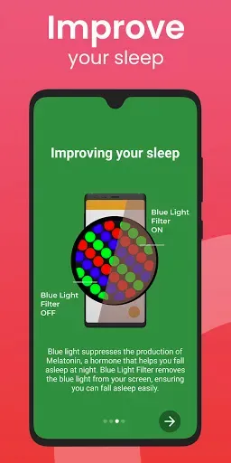 Скриншот 2 — Full Blue Light Filter - Night