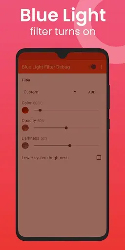 Скриншот 4 — Full Blue Light Filter - Night