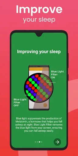 Скриншот 6 — Full Blue Light Filter - Night