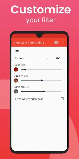 Скриншот 7 — Full Blue Light Filter - Night