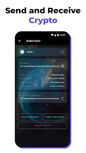 Скриншот 3 — Fulldive Wallet: Crypto Wallet