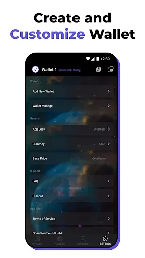 Скриншот 4 — Fulldive Wallet: Crypto Wallet