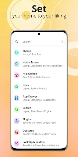 Скриншот 4 — Full Launcher: Fresh & Clean
