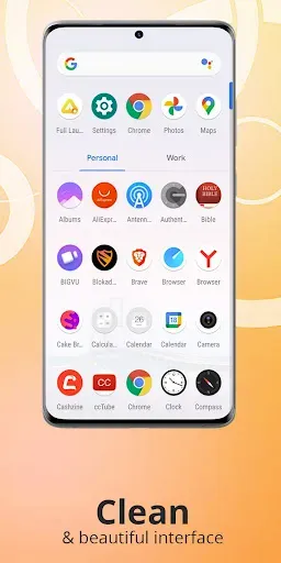 Скриншот 5 — Full Launcher: Fresh & Clean