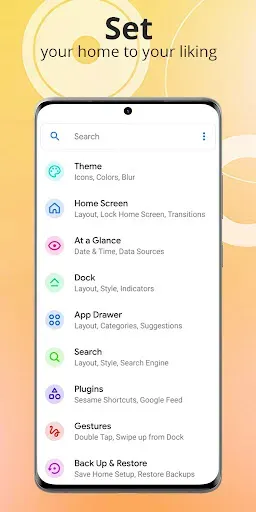 Скриншот 8 — Full Launcher: Fresh & Clean