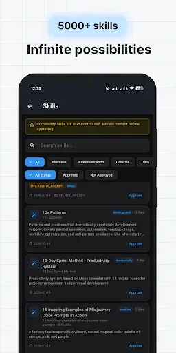 Скриншот 2 — LikeClaw AI Agent & Automation