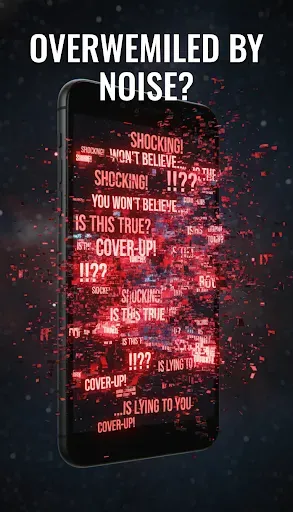 Скриншот 1 — WizeUp: Fake News Hoax Check
