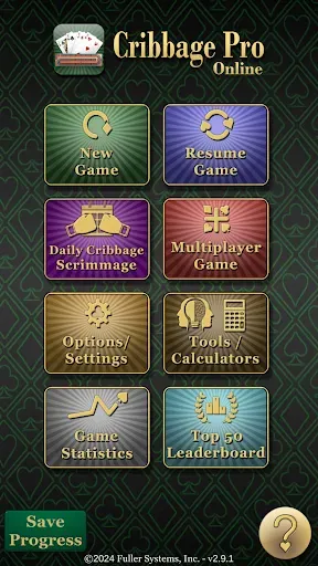 Скриншот 1 — Cribbage Pro Online!