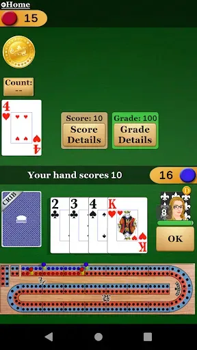 Скриншот 2 — Cribbage Pro Online!