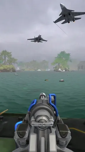 Скриншот 1 — Warship Warfare