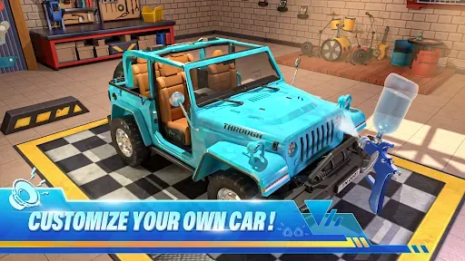 Скриншот 1 — Car Mods Factory - Match 3