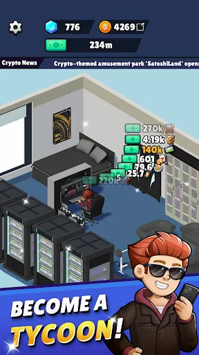 Скриншот 2 — Idle Business Empire Tycoon!