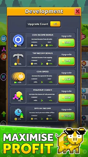 Скриншот 3 — Bitcoin Miner Idle Tycoon Game