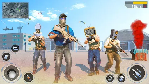 Скриншот 3 — FPS Shooting Games - Gun Game