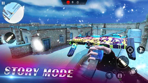 Скриншот 2 — Бравый Бой: PvP Стрелок 3D