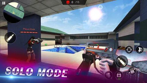 Скриншот 3 — Бравый Бой: PvP Стрелок 3D