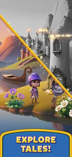 Скриншот 2 — Glitter Go! Spin & Raid Tales