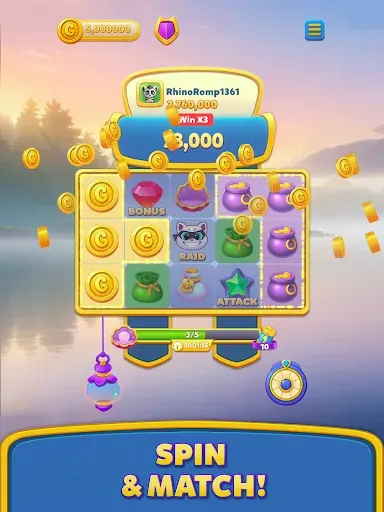 Скриншот 8 — Glitter Go! Spin & Raid Tales