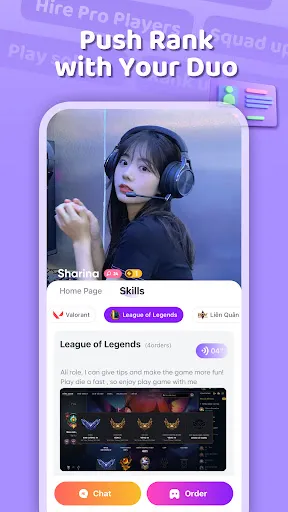 Скриншот 2 — Lita - Meet Gamer Friends